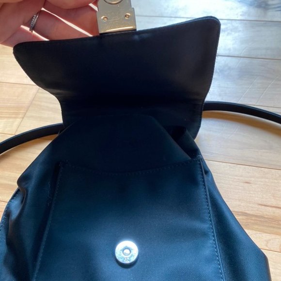 Calvin Klein mini black backpack